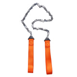 Pocket Chain Saw with Grip Straps | Camping Hand Saw
