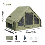Pakicetus Inflatable Camping Tent | Multiple Sizes & Colors
