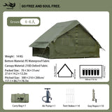 Pakicetus Inflatable Camping Tent | Multiple Sizes & Colors