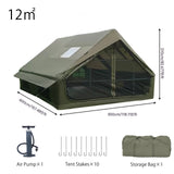 Pakicetus Inflatable Camping Tent | Multiple Sizes & Colors